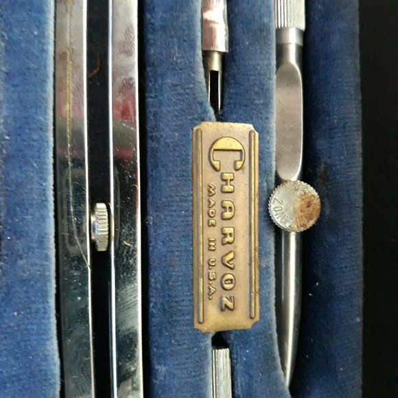 Vintage drafting tool set - Picture 3 of 4